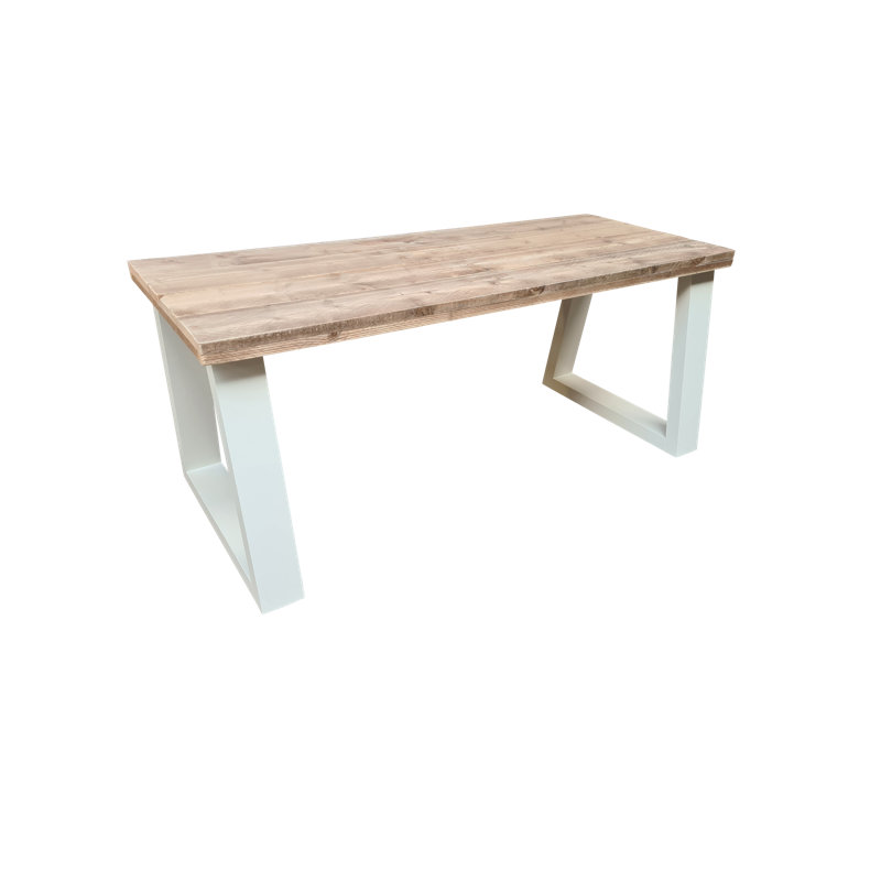 Eastview Dining Table, White, H78 x L180 x W90cm