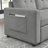 Sleeper Sofa Bed, Reversible Sectional Couch With Storage Chaise And Side Storage Bag