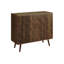 Commode décorative, 36 po de largeur, armoire 2 portes, rangement, décoratif, Mid-Century, transitionnel