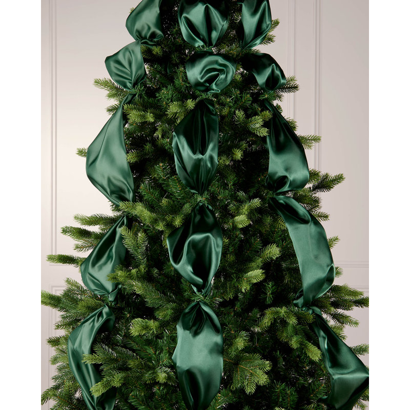 2000cm Satin Ribbon, Sage Green