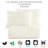 Elegant Vines Cozy Ivory 3-Piece Chenille Tufted Comforter Set - King-122500932