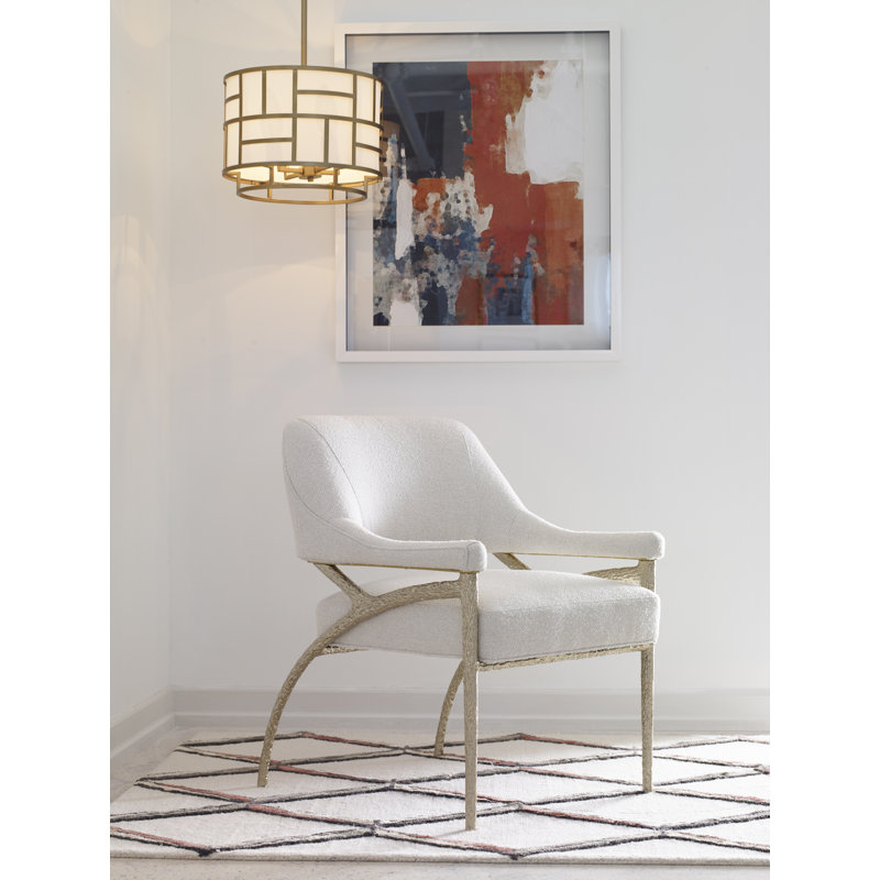 Libby Langdon 25.25" W Armchair, 9953 Mink Polyester