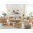 Leocadia 4 Seater Rattan Sofa Set