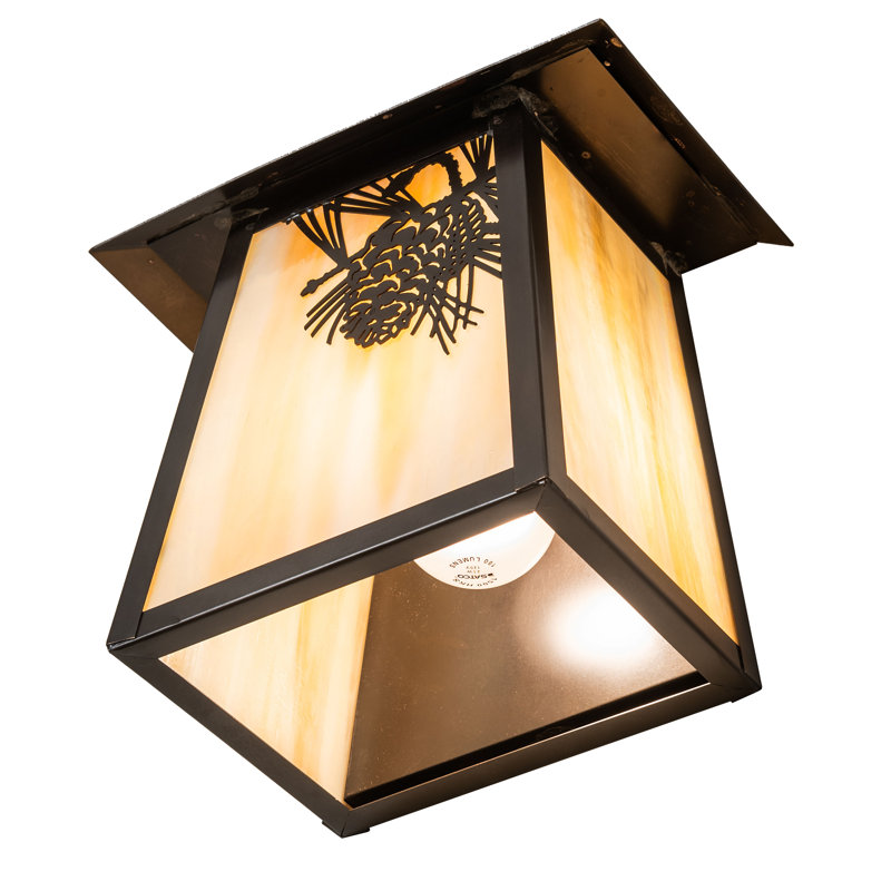 1 - Light Flush Mounted Sconce