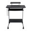 Chariot d'ordinateur compact avec rangement