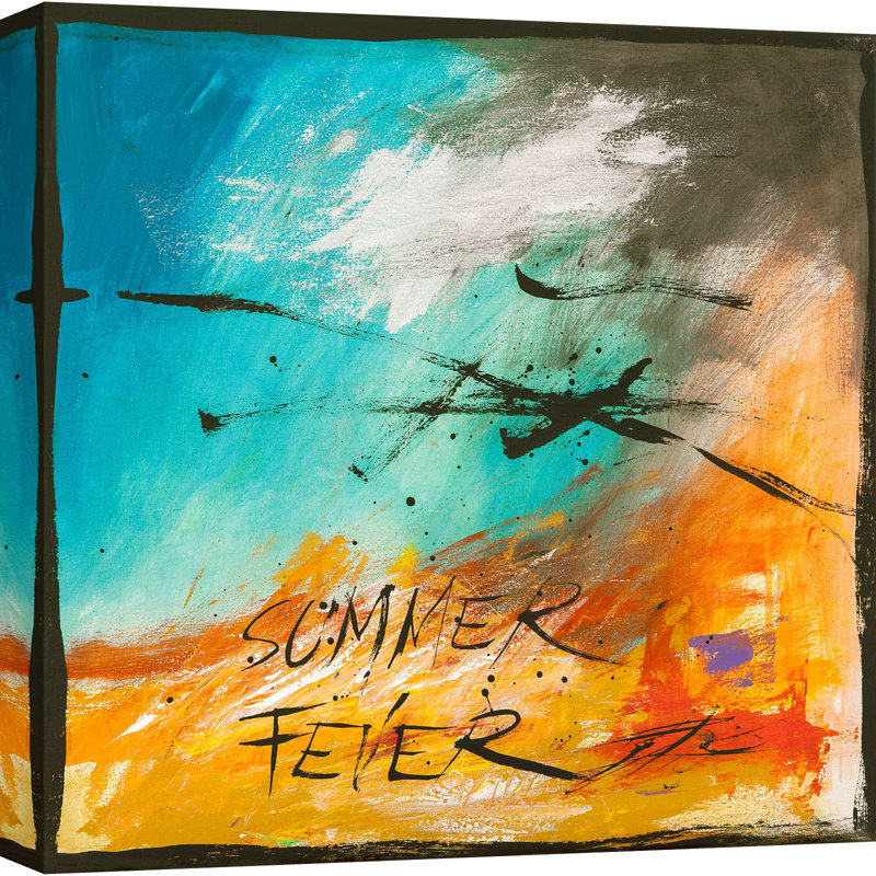 Summer Fever - Wrapped Canvas Print, 50cm H x 50cm W x 4cm D