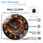 Horloge murale Lava Flow Design
