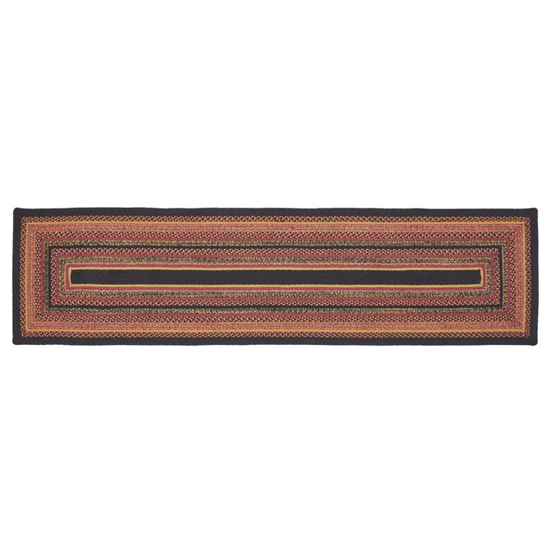 Tapis en jute Heritage Farms, Tapis de couloir 2 po x 8 pi