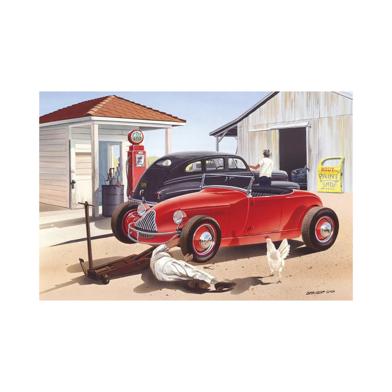 Jim Hogg County by Bruce Kaiser - Wrapped Canvas Gallery-Wrapped Canvas Giclée, 20.32 cm H x 30.48 cm W