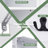 Modern Hall Tree With Shoe Storage,Cubbies, Coat Hooks & Adiustable Shelf-1475737156