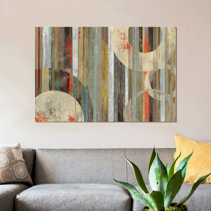 «Savannah», reproduction sur toile, H 18 po x l 26 po x P 1,5 po, Pas de tapis, Toile tendue