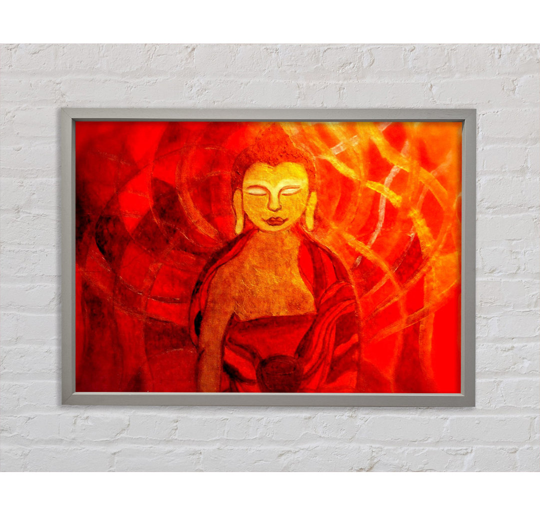 Buddha Beautiful Buddhism - Einzelner Bilderrahmen Kunstdrucke auf Leinwand