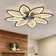 36.22'' 7- Blade Dimmable LED Reversible Flush Mount Ceiling Fan With Remote And App