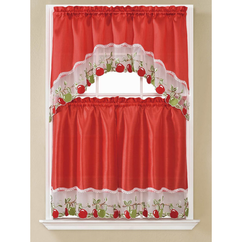 Miron Swag Kitchen Curtain