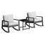 3-Piece Outdoor Rocking Chair Set With Side Table-179303493