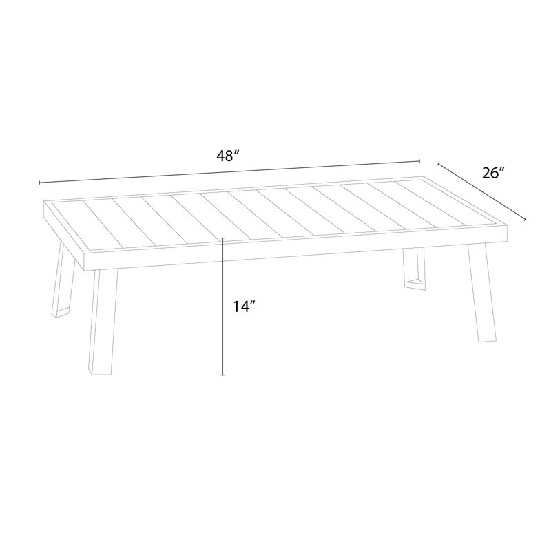 Portofino Sling Coffee Table