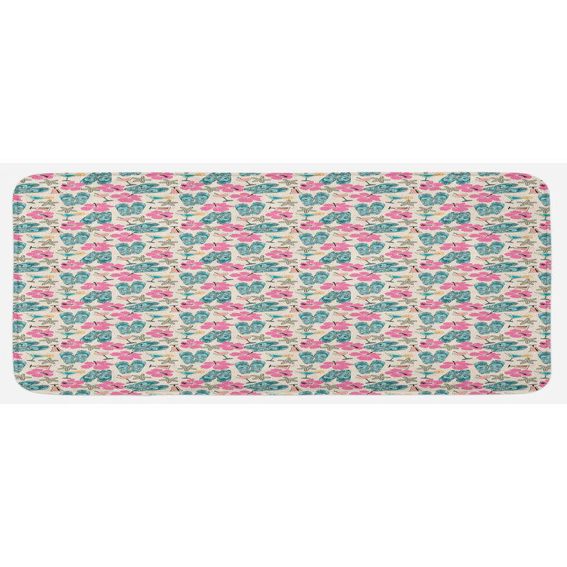 Tapis de cuisine tropical