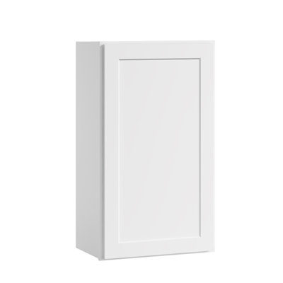 Cozy Design Recessed Panel Hardwood Standard Wall Cabinet Ready-to-Assemble