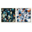Contina - Formes abstraites, ensemble de 2 reproductions d'art sur toile-102574980-102574983