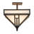 Taren Glass Semi Flush Mount