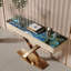 Console de style italien en pierre frittée.-129488423