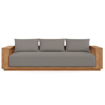 Beja Luxe Sofa - Charcoal
