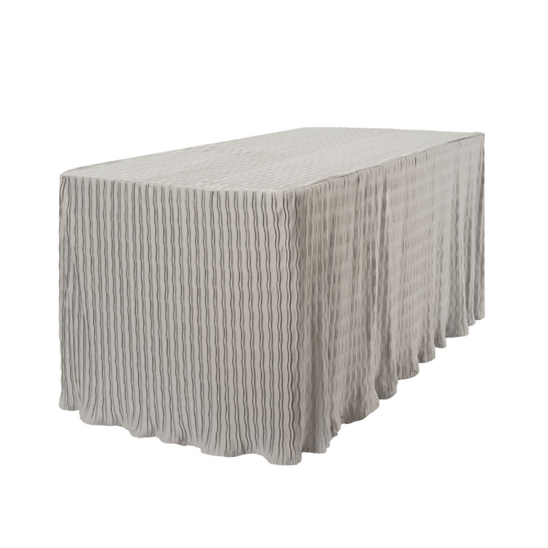 The Folding Tablecloth, Gray, 72" L x 30" W