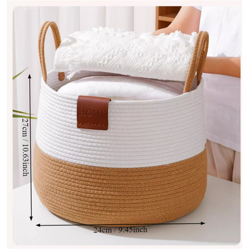 Fabric Laundry Hamper with Handles
