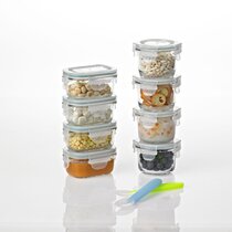 Glasslock Tempered Glass Food Storage Containers with Locking Lids, 16  Piece Set, 1 Piece - QFC