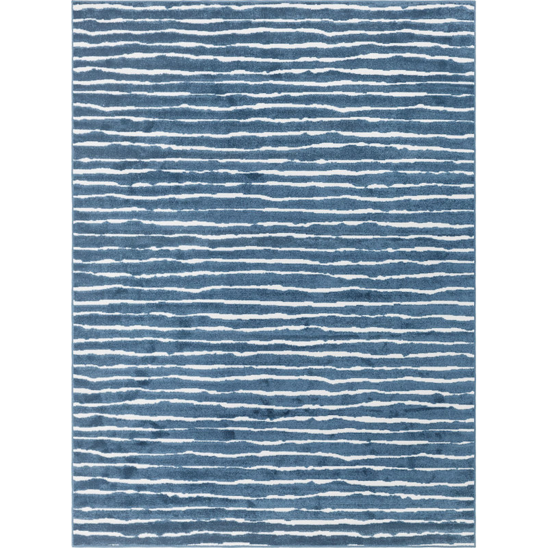 Outdoor Claudia Area Rug Sky Color, Rectangle 9' x 12'