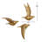 Polystone Metallic 3D Floating Bird Home Wall Decor Set of 3-2117833471-2032393553