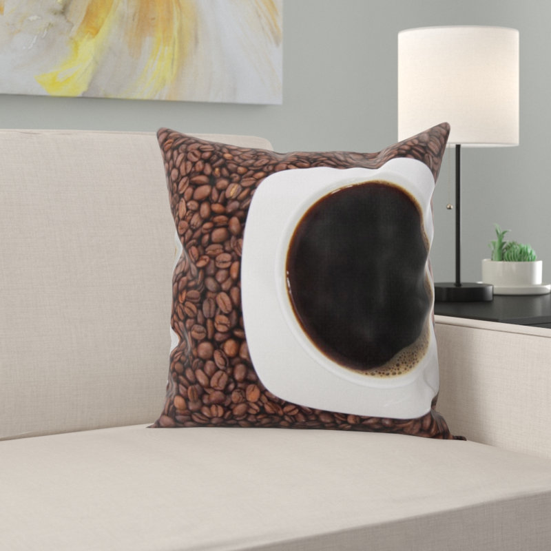 Microsuede Throw Pillow