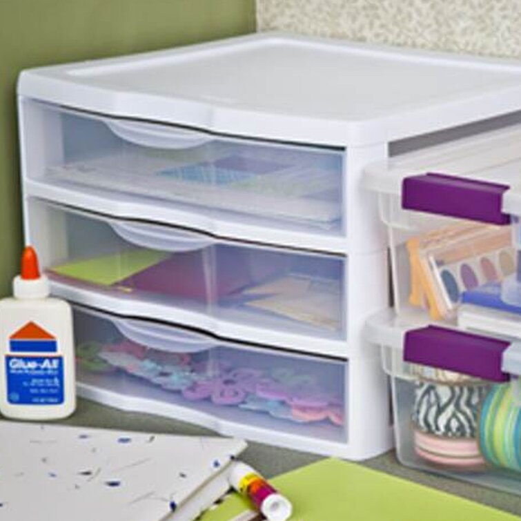 Small Stackable Storage Drawers Unit