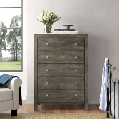 Baer 34'' W 5 - Drawer Dresser