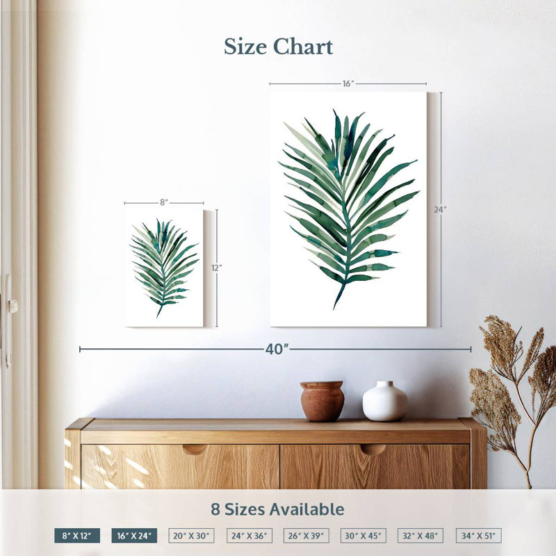 Harnek Areca, 12" H x 8" W