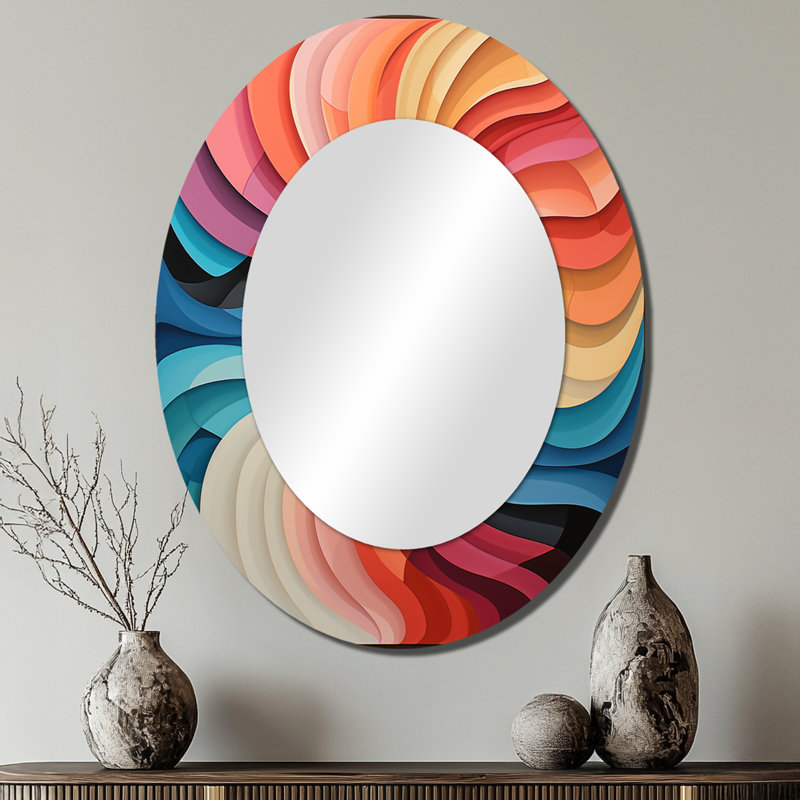 Miroir mural moderne Opt Elixir, 40 po x 30 po