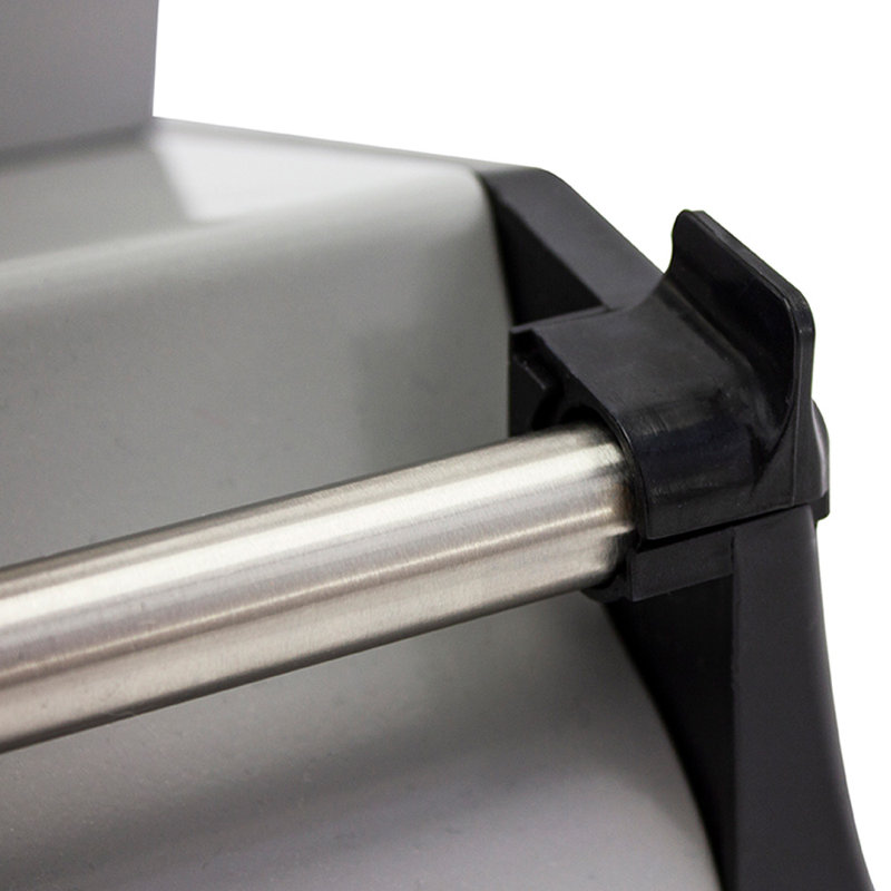 Gray Die-Cast Aluminum Electric Food Slicer with Blade Guard