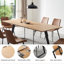 Ensemble de salle à manger extensible avec chaises rembourrées Jilliann-1360068124-1403823905
