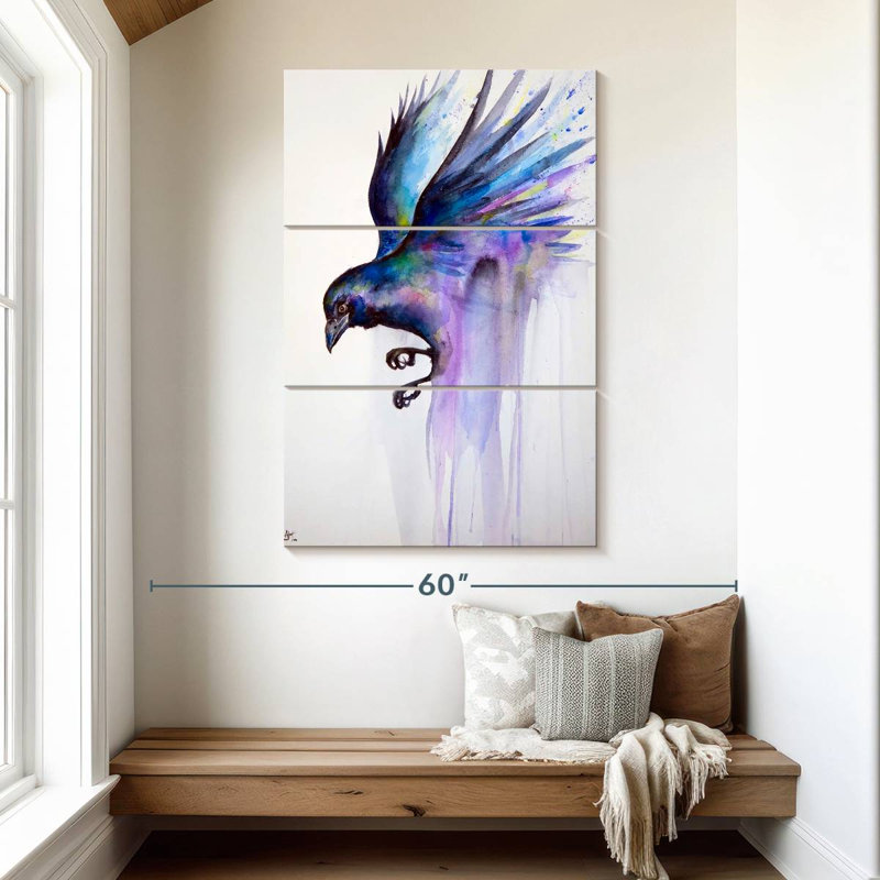 Brampt Nevermore, 50" H x 32" W