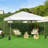 12 Ft. W X 12 Ft. D Metal Pop-Up Canopy with One-Push-To-Lock Setup Mechanism-66607936