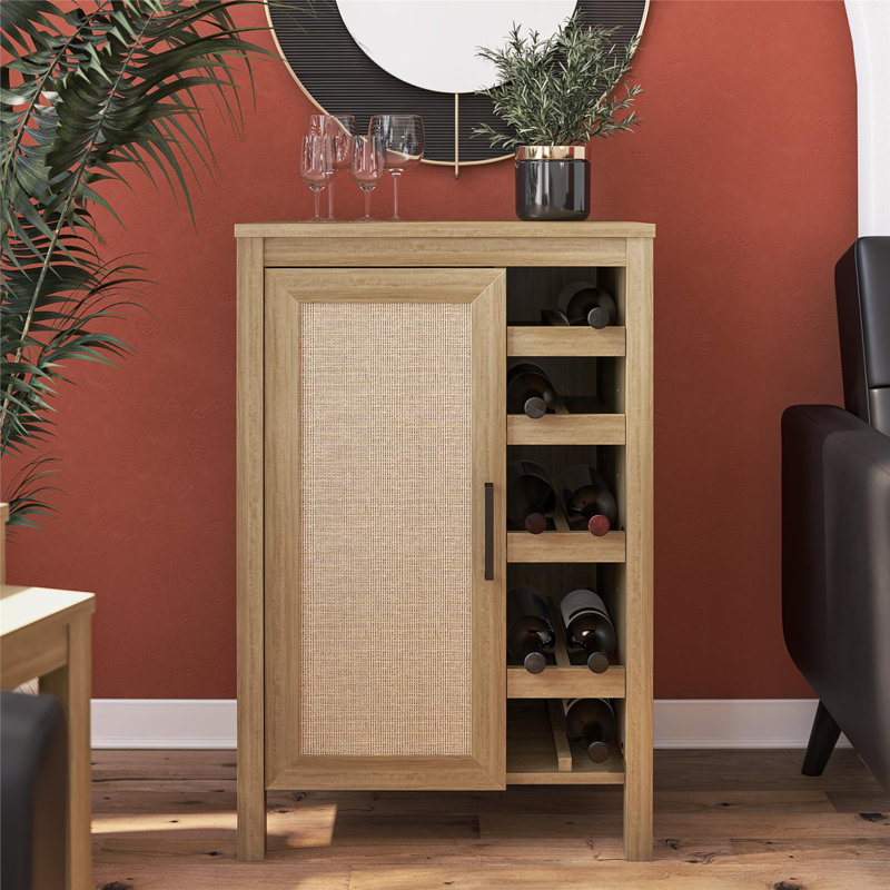Shenorock Bar Cabinet, Natural