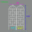 Treillis de jardin en métal 71 po x 19,7 po, 2, rouille, blanc crème, facile à assembler 71 po x 19,7 po pour les jardins, antirouille, crémeux, étapes simples