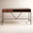 Soleil Solid Wood Top Metal Base Writing Desk-116781064