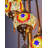 Cascading Mosaic Glass Floor Lamp