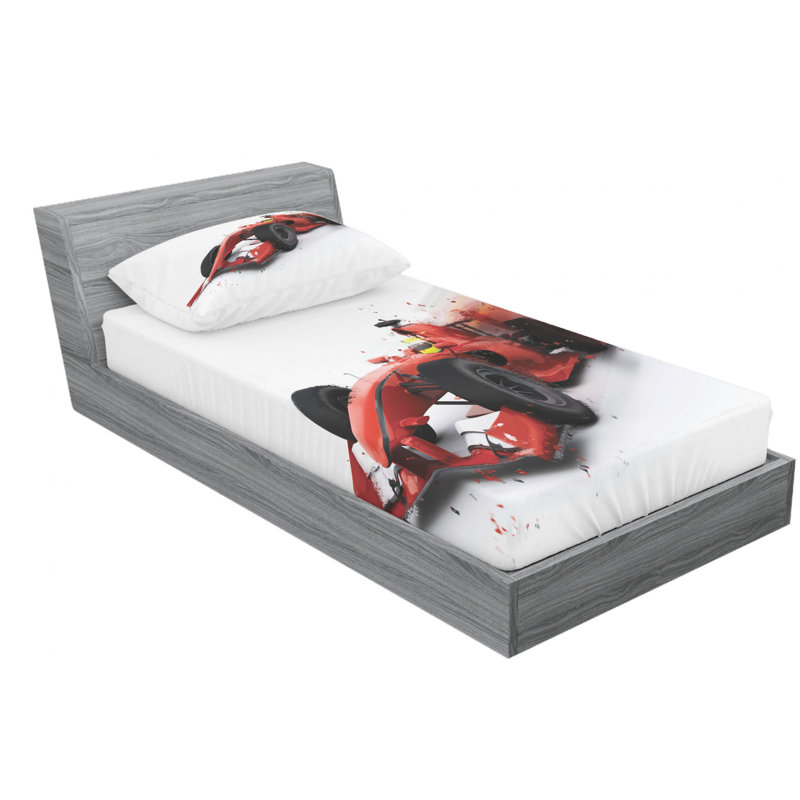 Gothy Microfiber Sheet Set, Twin XL Sheet Set with Fitted Sheet