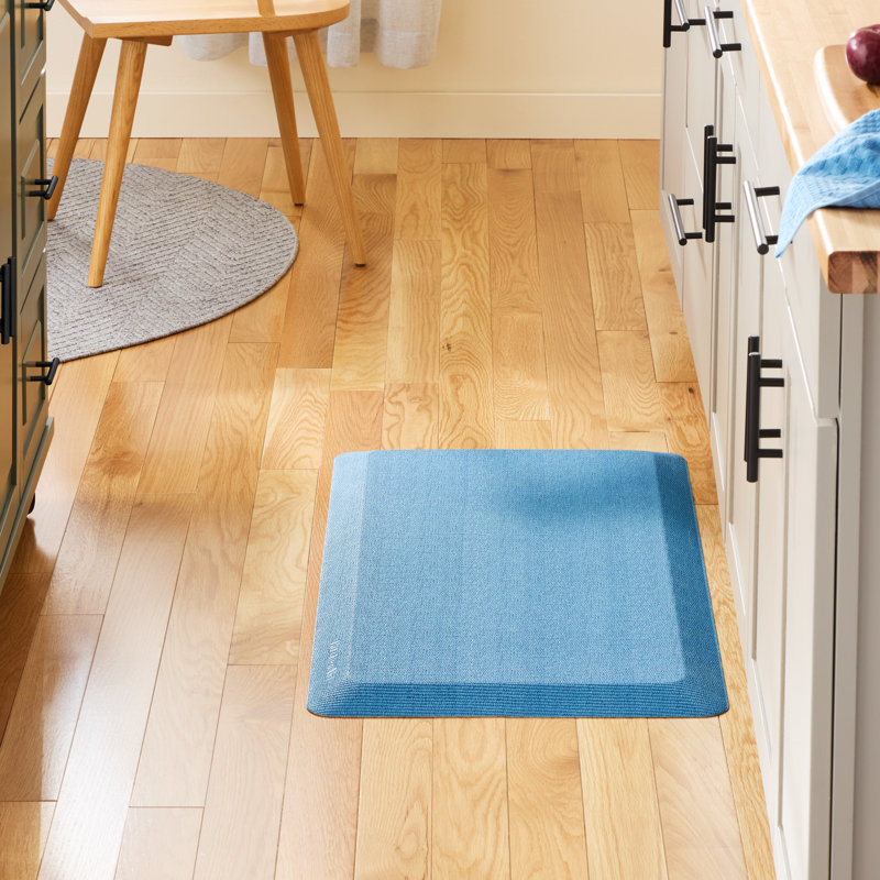 Tapis de cuisine antidérapant résistant à l'eau GOURMET SERIES COMFORT, Velours bleu