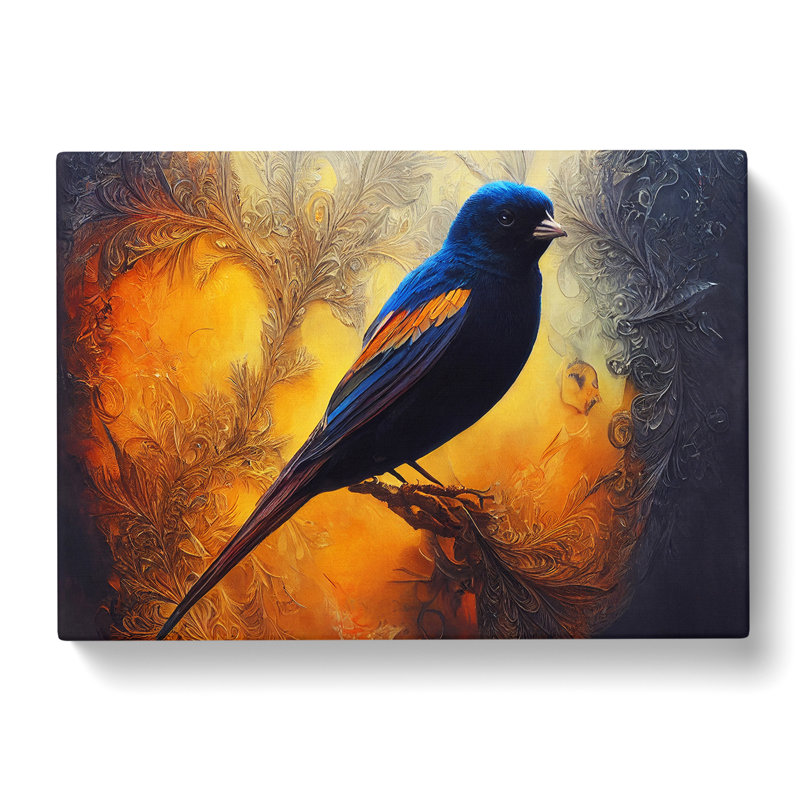 Mystical Bird - Wrapped Canvas Print