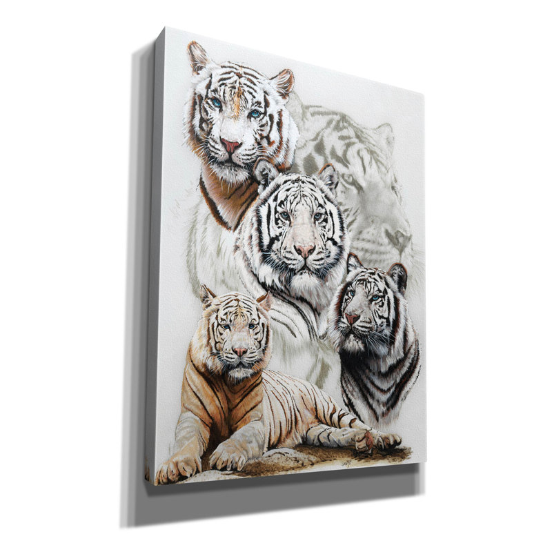 «Kemonie Baron on Canvas» par Barbara Keith, reproduction, H 54 po x l 40 po x P 1,5 po
