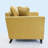 46.9" Oversized Armchair, Chenille Fabric, Comfy Chair And A Half Single Sofa With Pillow-964036407
