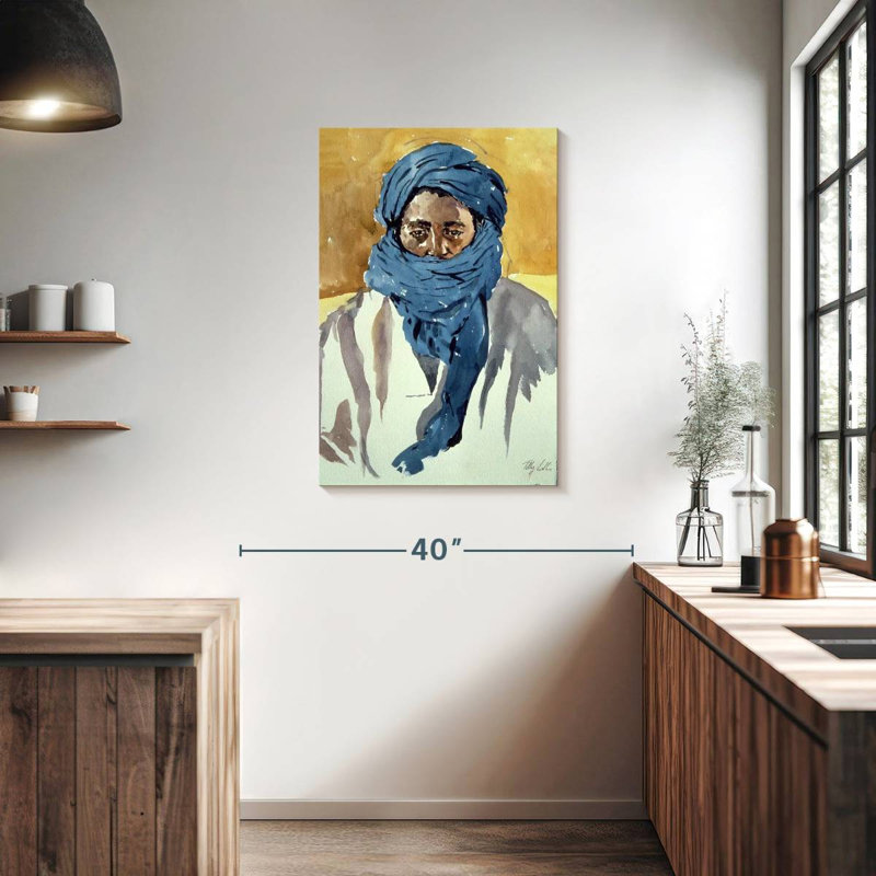 Leisha, tribu touareg Tombouctou, H 36 po x l 24 po
